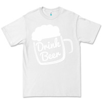 White cool drink beer Premium Tee - artisFamous