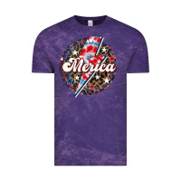 Cloud Purple Western Merica Patriotic 4th of July Vintage Tee - LillyAllenDesigns