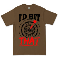 Cacao i'd hit that darts Premium Tee - artisFamous