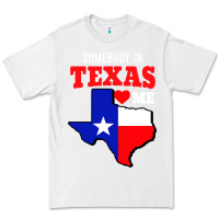 White state of texas somebody loves me Premium Tee - artisFamous
