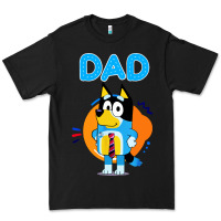 Black bluey dad lover forever Premium Tee - artisFamous