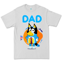 Dove Grey bluey dad lover forever Premium Tee - artisFamous