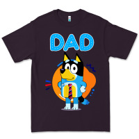 Plum bluey dad lover forever Premium Tee - artisFamous