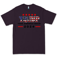 Plum donald trump 2024 take america back election Premium Tee - artisFamous