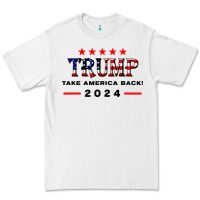 White donald trump 2024 take america back election Premium Tee - artisFamous