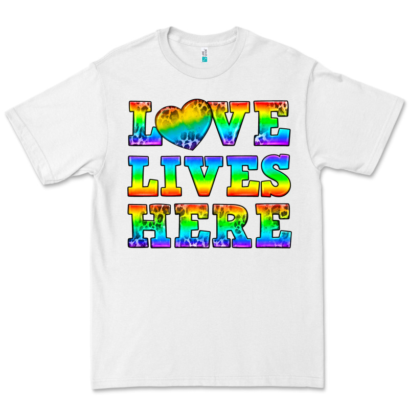 Western Love Lives Here Premium Tee by BundleAndBundleShop | Teevron