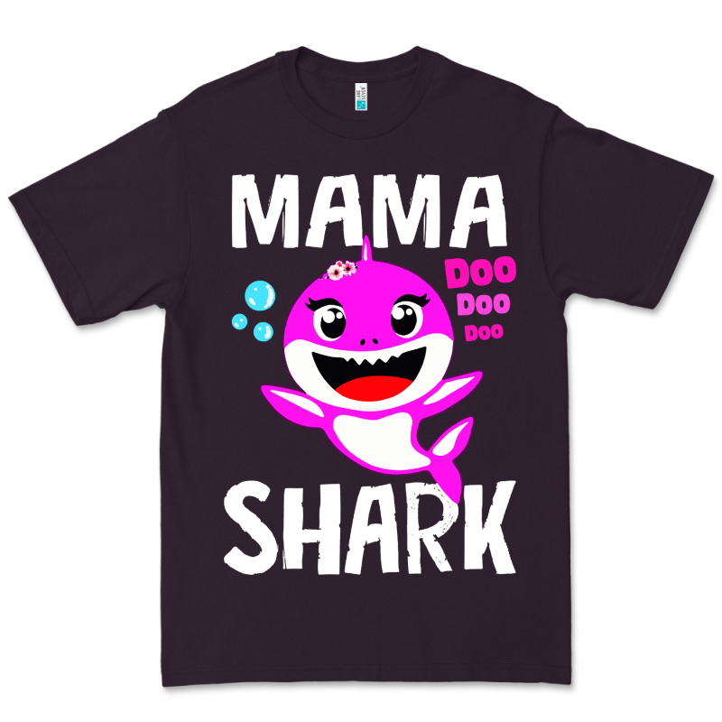 Mama Shark Doo Doo Shirt Premium Tee by artisFamous | Teevron