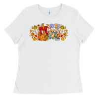 White give thanks to the lord for he is good Ladies Tee - CowhideDigitalArt