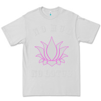 Dove Grey no mud no lotus tee buddha buddhist yoga Premium Tee - artisFamous