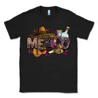Black Mexico Classic Tee - FaDigitalArtStudio