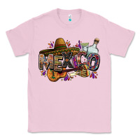 Bubblegum Pink Mexico Classic Tee - FaDigitalArtStudio