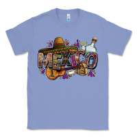 Colony Blue Mexico Classic Tee - FaDigitalArtStudio