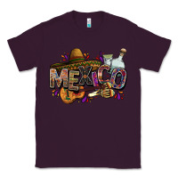 Plum Mexico Classic Tee - FaDigitalArtStudio