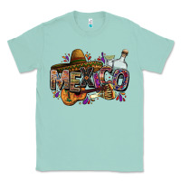 Seafoam Mexico Classic Tee - FaDigitalArtStudio