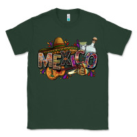 Sports Green Mexico Classic Tee - FaDigitalArtStudio