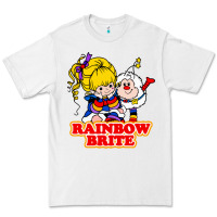 White rainbow brite Premium Tee - artisFamous