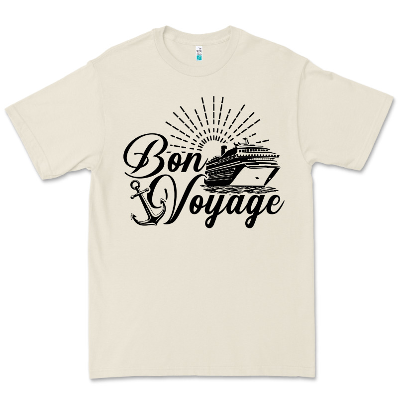 Cruise Ship Bon Voyage Premium Tee by artisFamous | Teevron