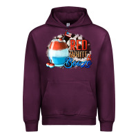 Mauve Wine Red White  Booze With Cowhide Background Urban Hoodie - Jasminsmagicworld