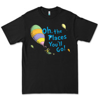Black seuss oh the places you’ll go Premium Tee - artisFamous