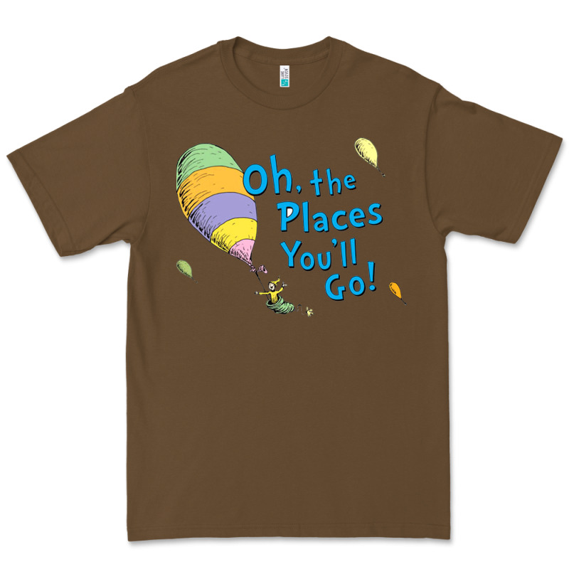 Seuss Oh The Places You’ll Go Premium Tee by artisFamous | Teevron