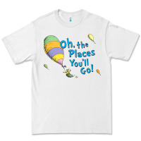 White seuss oh the places you’ll go Premium Tee - artisFamous