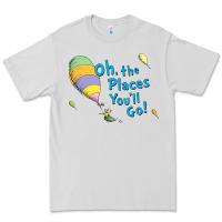 Dove Grey seuss oh the places you’ll go Premium Tee - artisFamous