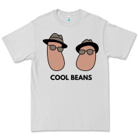 Dove Grey cool beans Premium Tee - artisFamous