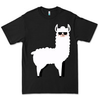 Black llama Premium Tee - artisFamous