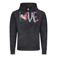 Vintage Black Valentine Love Vintage Hoodie - CowhideDigitalArt