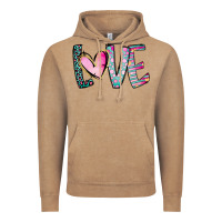 Vintage Coffee Valentine Love Vintage Hoodie - CowhideDigitalArt