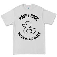 Dove Grey pappy duck quack quack quack Premium Tee - artisFamous