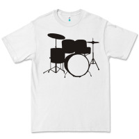 White drums drummer Premium Tee - artisFamous
