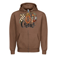 Chestnut zoo crew safari animals Zipper Hoodie - RanaPortraitStore