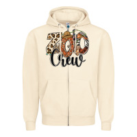 Sandshell zoo crew safari animals Zipper Hoodie - RanaPortraitStore