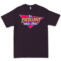 Plum be excellent to each other Premium Tee - artisFamous