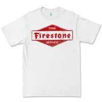 White firestone tires classic active t shirt Premium Tee - artisFamous