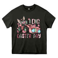 Asphalt I dig Easter Day Heavy Core Tee - OliviaCreatesArt