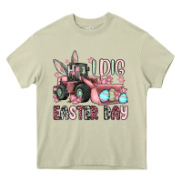 Mossy I dig Easter Day Heavy Core Tee - OliviaCreatesArt