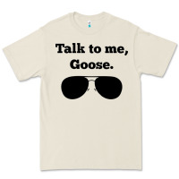 Bone talk to me goose sunglasses funny Premium Tee - artisFamous