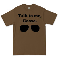 Cacao talk to me goose sunglasses funny Premium Tee - artisFamous