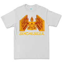 Dove Grey shiva hinduism modular synthesizer synth Premium Tee - artisFamous