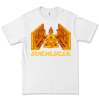 White shiva hinduism modular synthesizer synth Premium Tee - artisFamous
