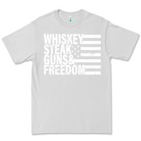 Dove Grey whiskey steak guns freedom Premium Tee - artisFamous