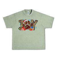 Oil Green festive joy Urban Heavy Tee - CowhideDigitalArt