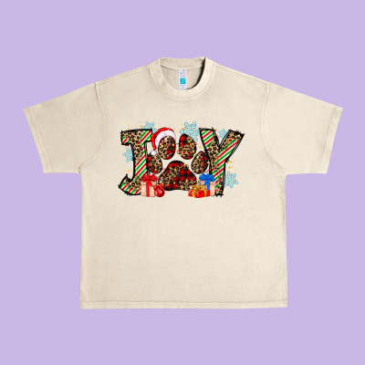 Festive Joy Urban Heavy Tee Designed By Cowhidedigitalart
