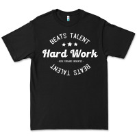 Black hard work beats talent Premium Tee - artisFamous