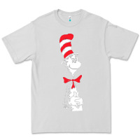 Dove Grey dr seuss the cat in the hat Premium Tee - artisFamous
