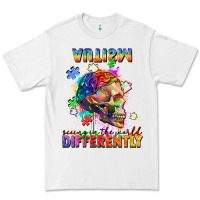 White Autism seeing in the world differently Premium Tee - FaDigitalArtStudio