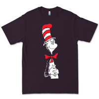 Plum dr seuss the cat in the hat Premium Tee - artisFamous