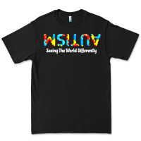 Black autism seeing the world differently Premium Tee - artisFamous